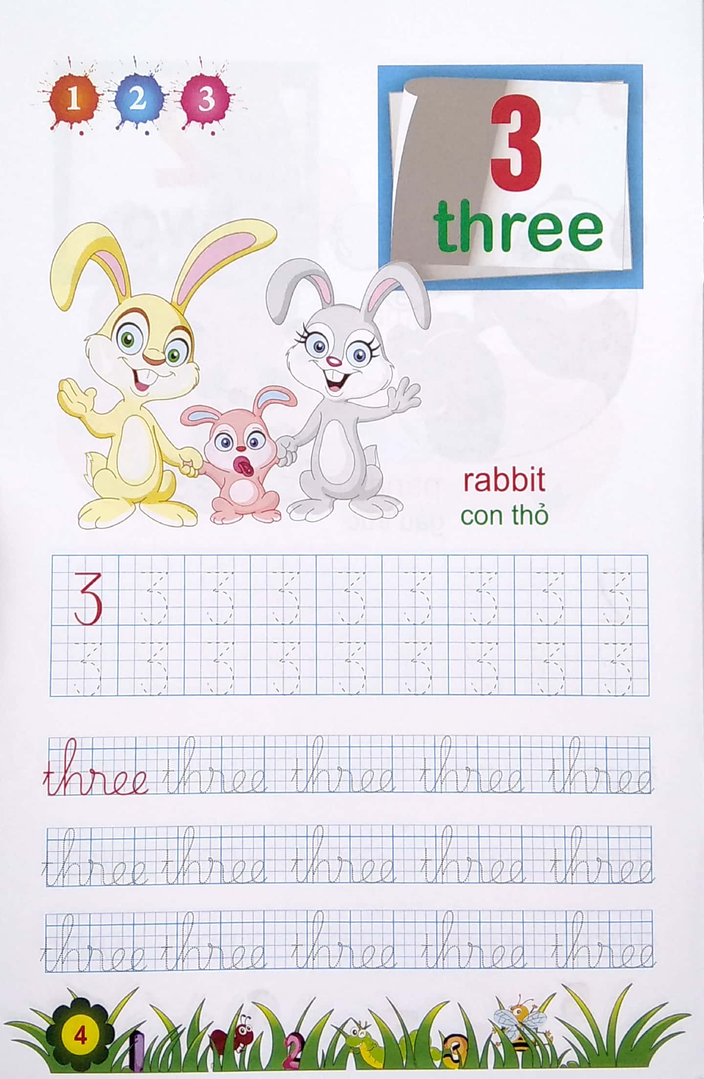 chuẩn bị cho bé vào lớp 1: tiếng anh chữ số - Ảnh 5