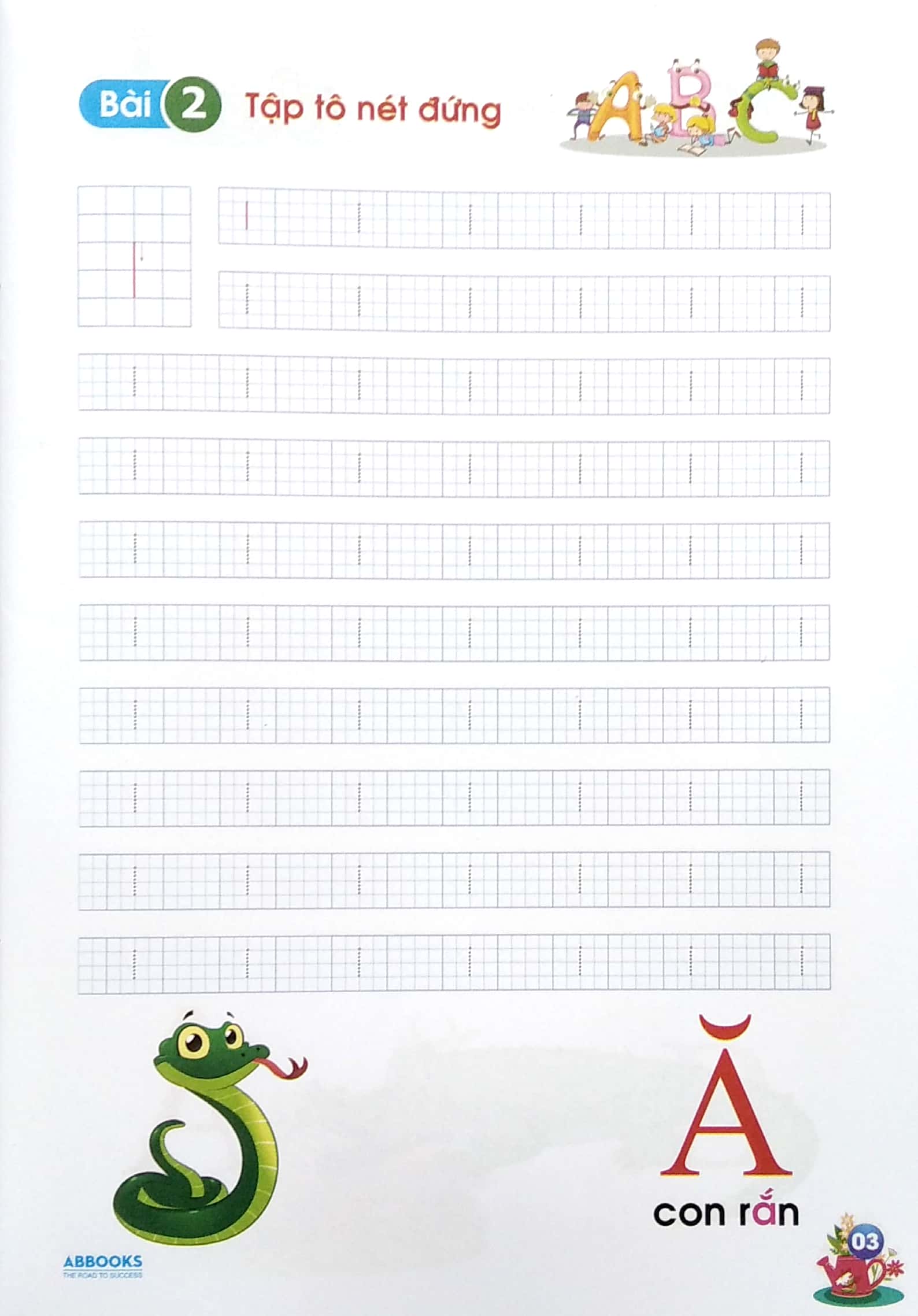 chuẩn bị cho bé vào lớp 1 - vở tập tô - nét cơ bản - Ảnh 4