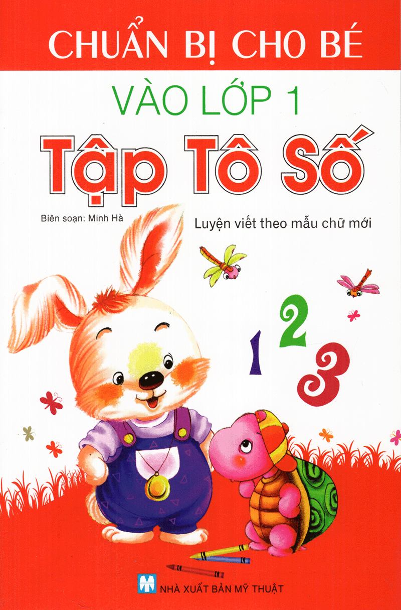 chuẩn bị cho bé vào lớp môt - tập tô số lớp 1 - Ảnh 3