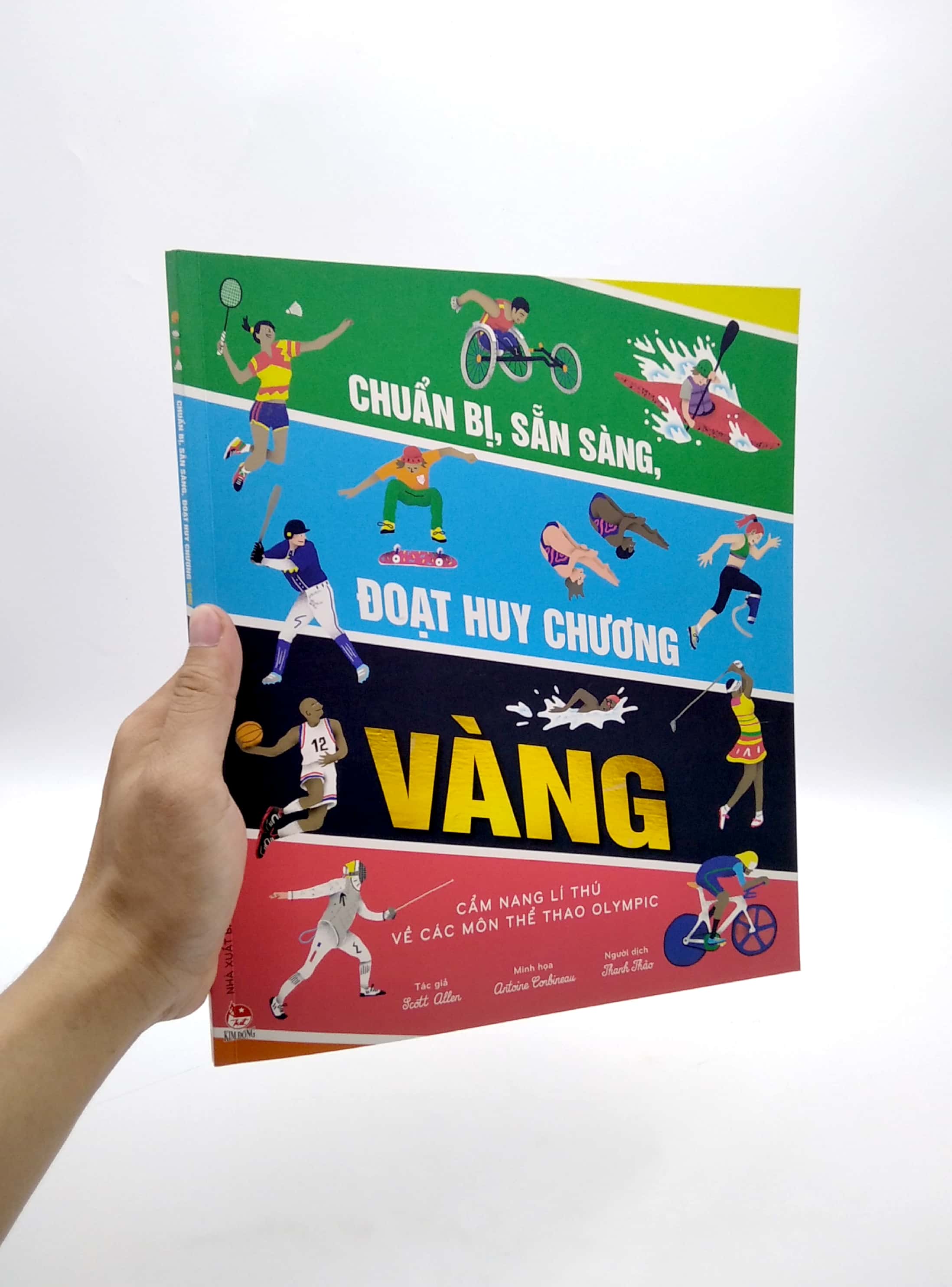 chuẩn bị, sẵn sàng, đoạt huy chương vàng - cẩm nang lí thú về các môn thể thao olympic - Ảnh 2