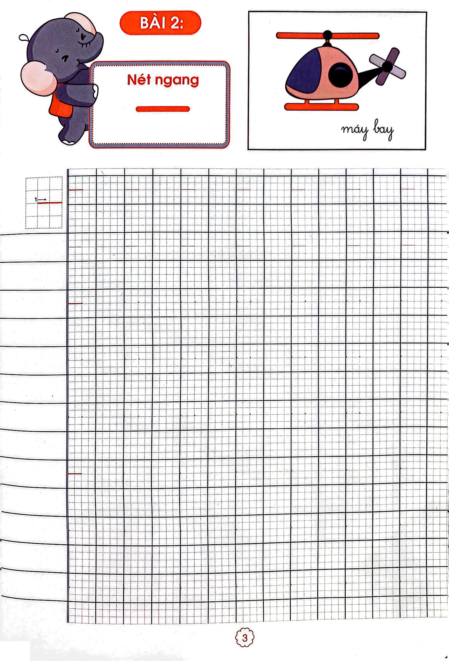 chuẩn bị tâm thế cho bé vào lớp 1: vở tập tô - tập viết nét cơ bản - Ảnh 6