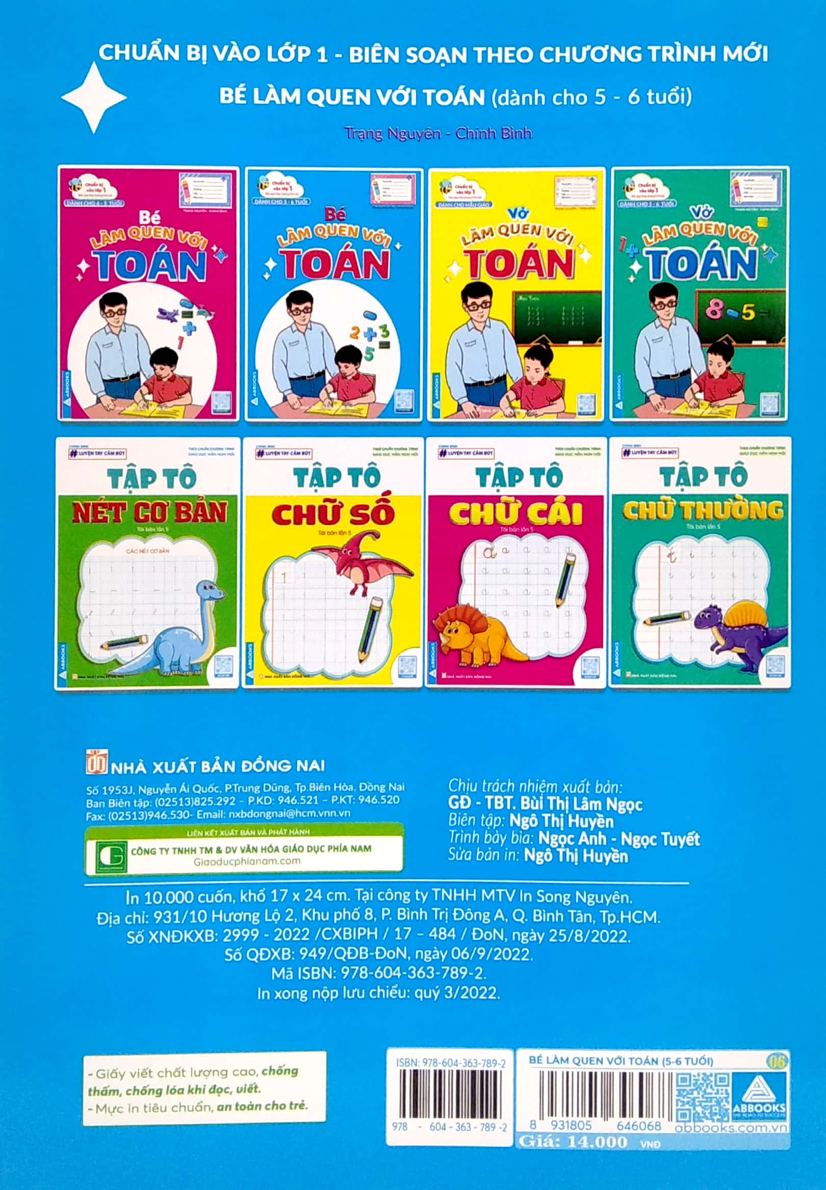 chuẩn bị vào lớp 1 - bé làm quen với toán (dành cho 5-6 tuổi) - Ảnh 6