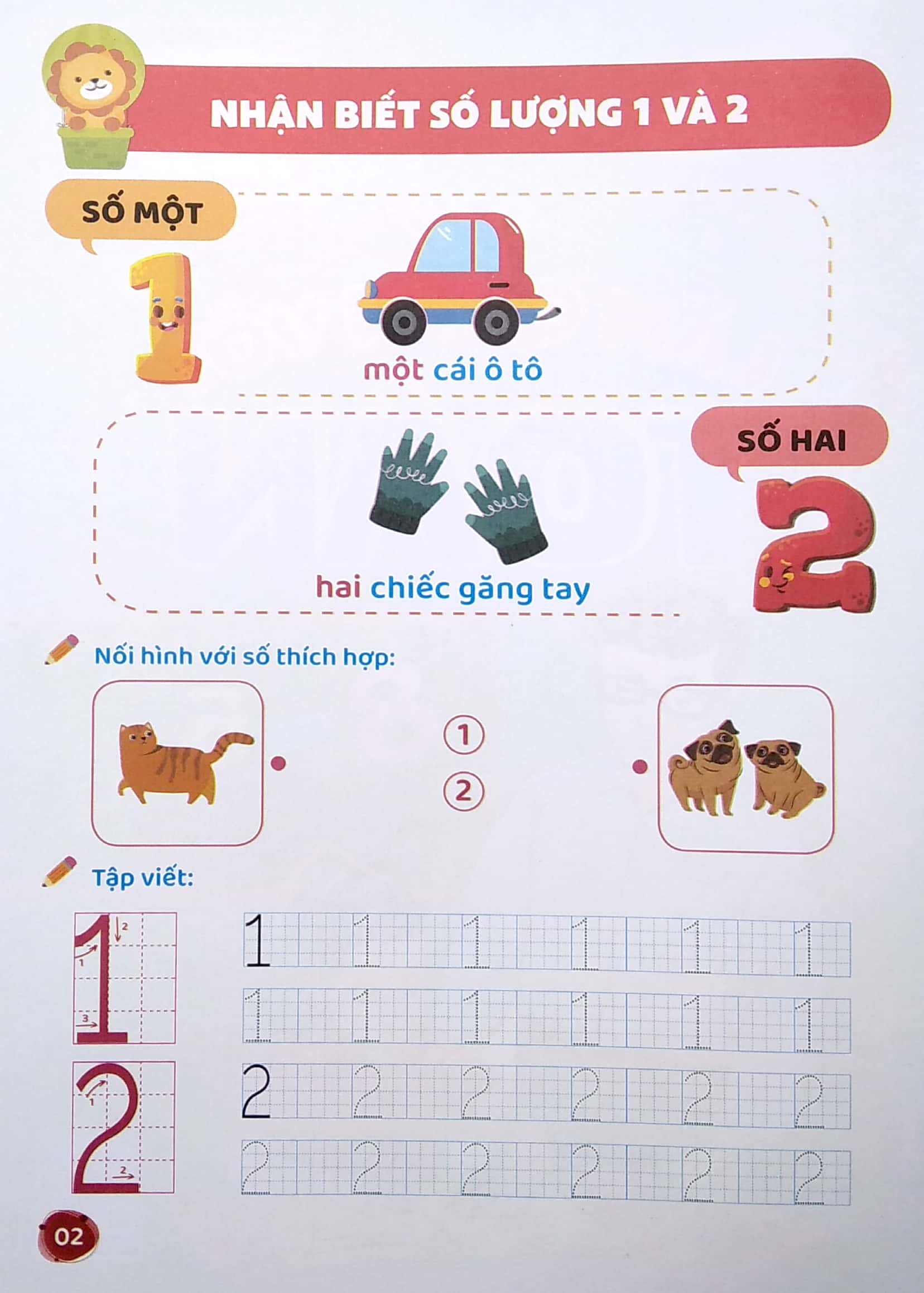 chuẩn bị vào lớp 1 - vở bé làm quen với toán (dành cho 5-6 tuổi) - Ảnh 3