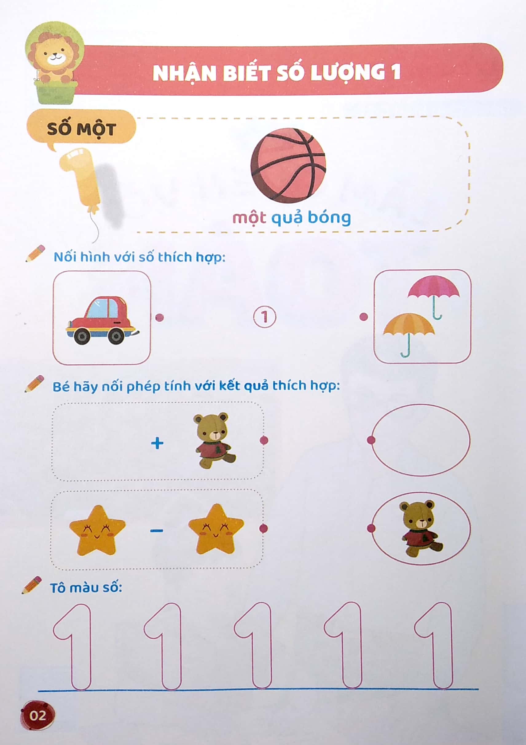 chuẩn bị vào lớp 1 - vở bé làm quen với toán (dành cho mẫu giáo) - Ảnh 3