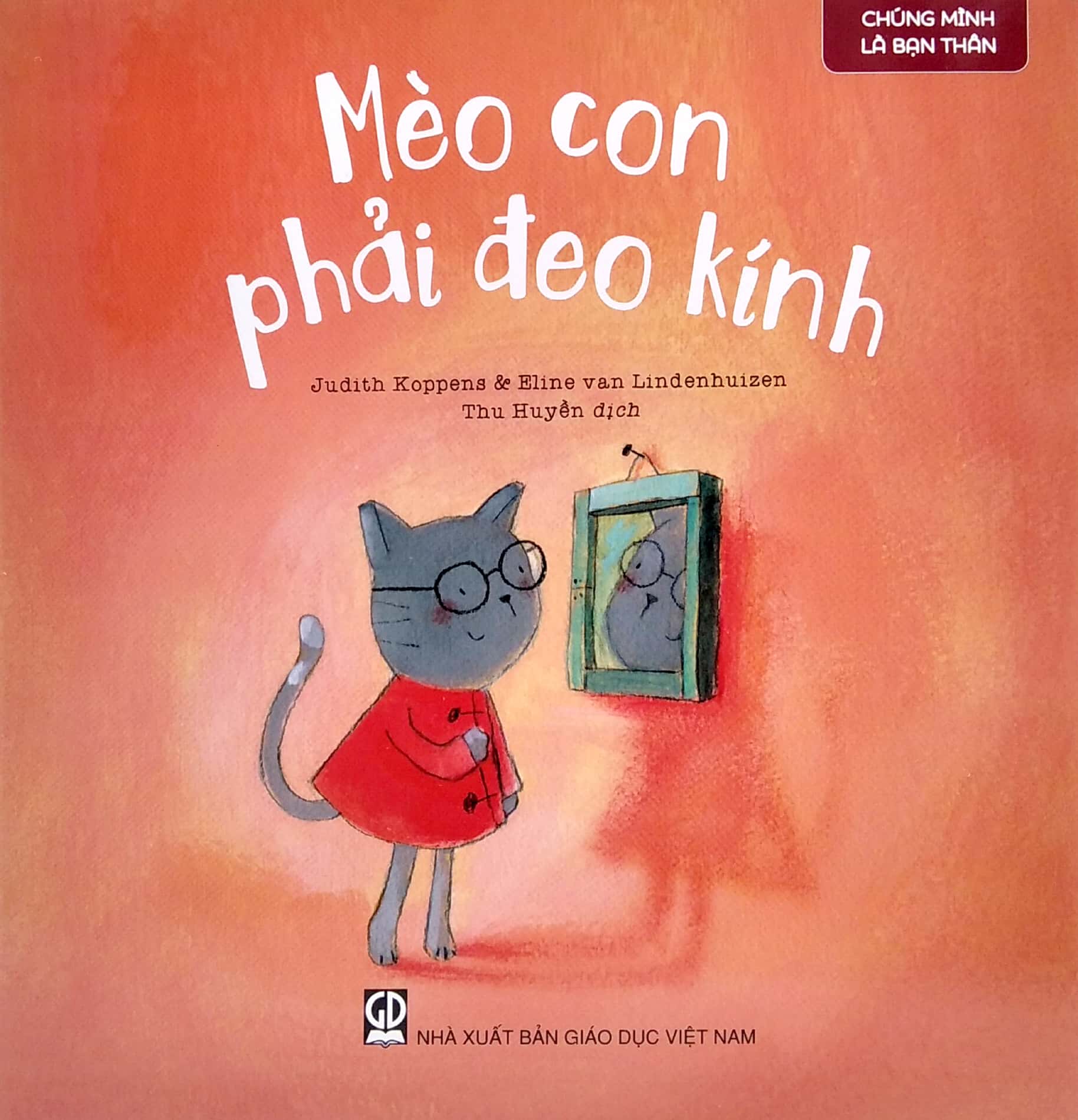 chúng mình là bạn thân - mèo con phải đeo kính - Ảnh 2