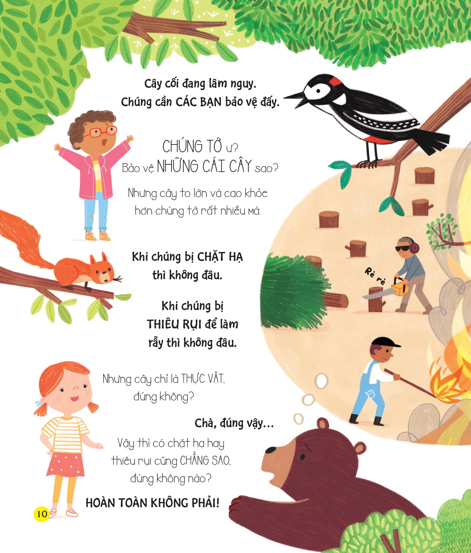 chúng ta có thể bảo vệ trái đất? - giải cứu cây xanh - Ảnh 8