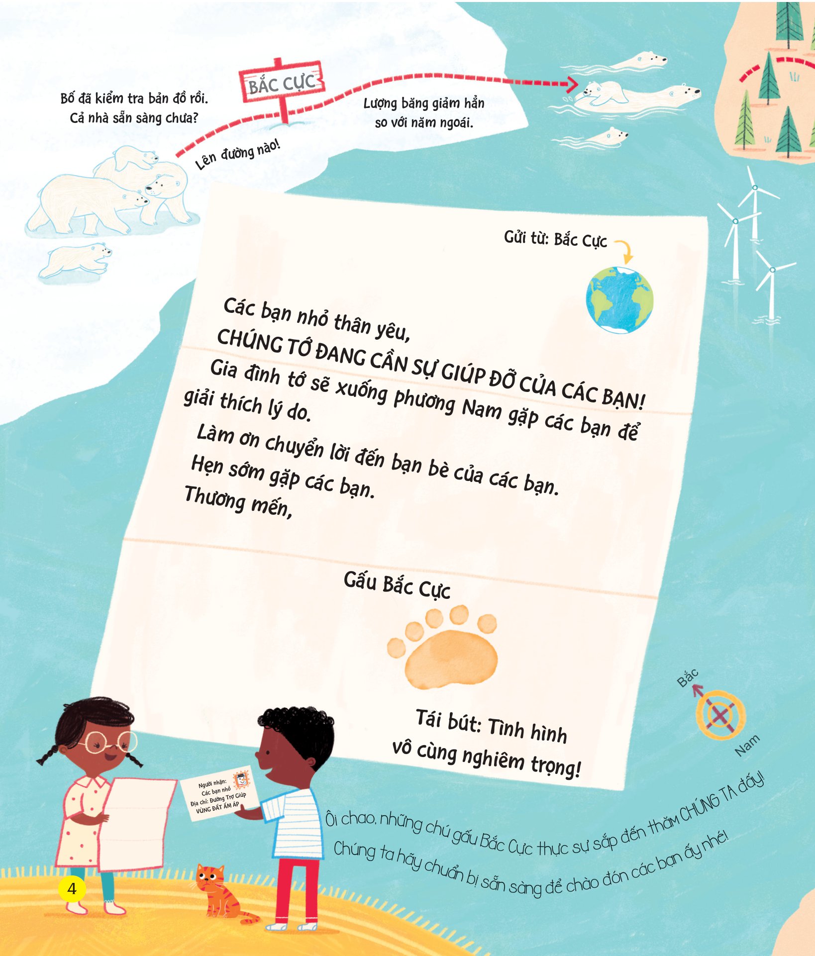 chúng ta có thể bảo vệ trái đất? - giải cứu gấu bắc cực - Ảnh 2