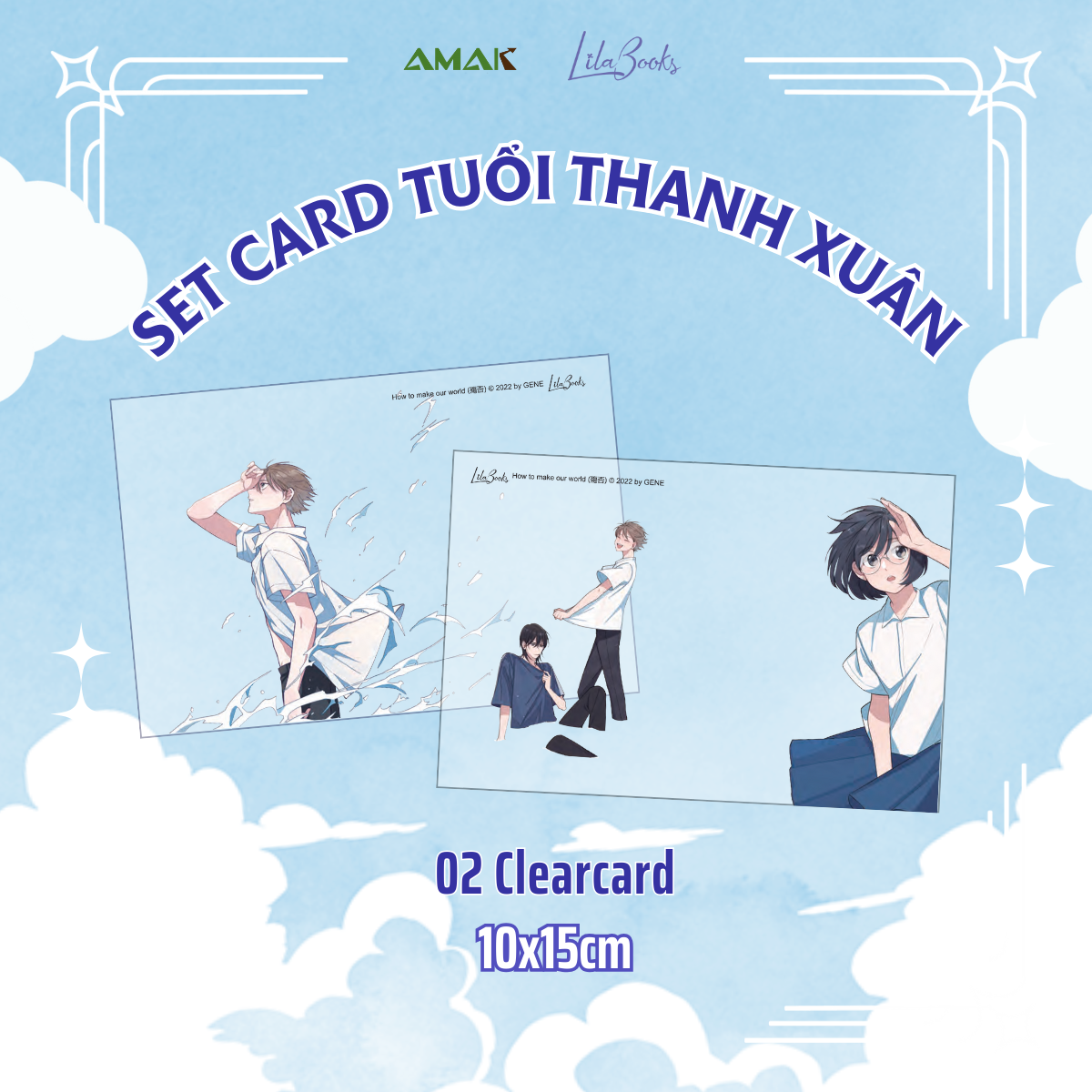 chúng ta đã không chết khi còn trẻ - tặng kèm 1 bìa áo hai mặt + 1 bookmark chibi bế hình + 1 background card hologram + 2 clearcard - Ảnh 6