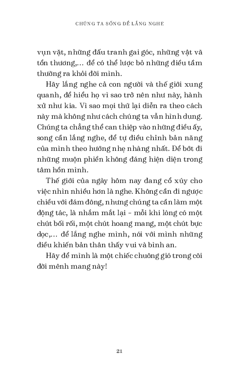 chúng ta sống để lắng nghe - Ảnh 11