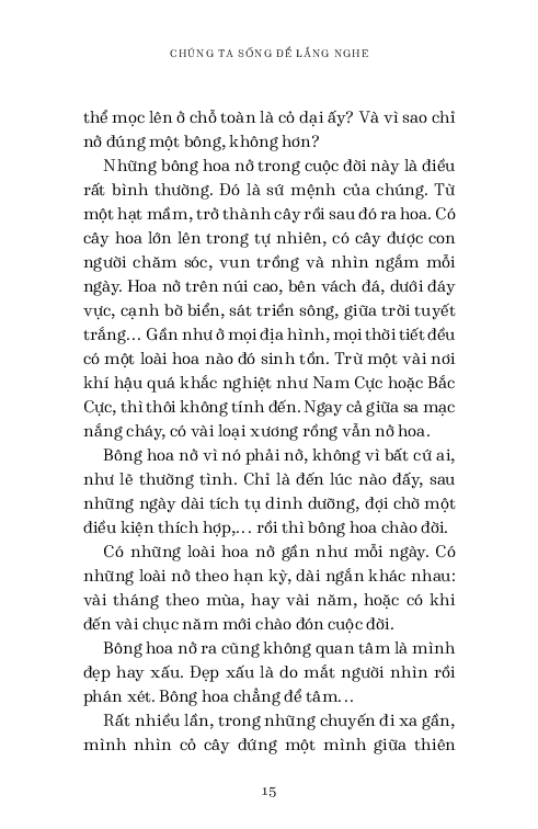 chúng ta sống để lắng nghe - Ảnh 5