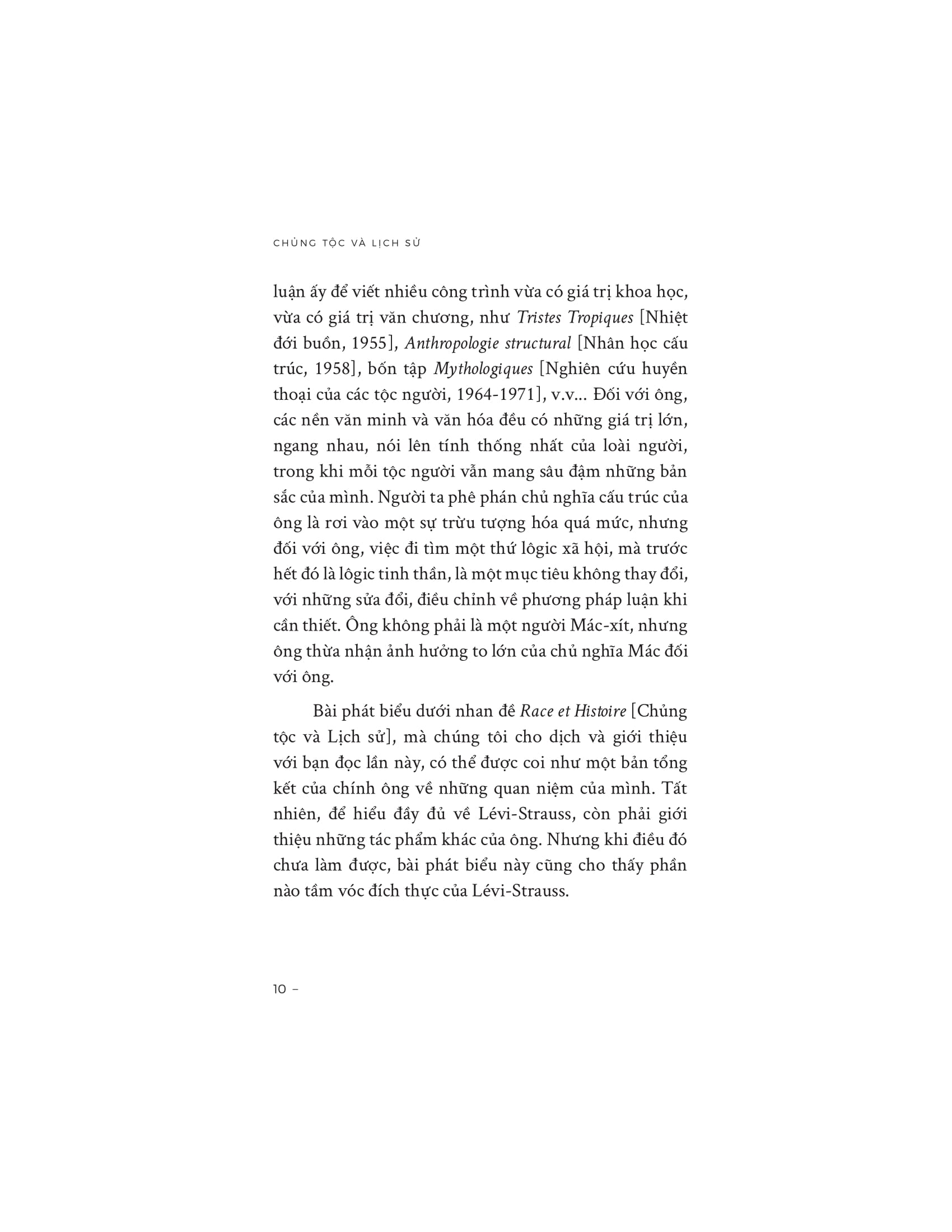 Chủng Tộc Và Lịch Sử - Ảnh 8