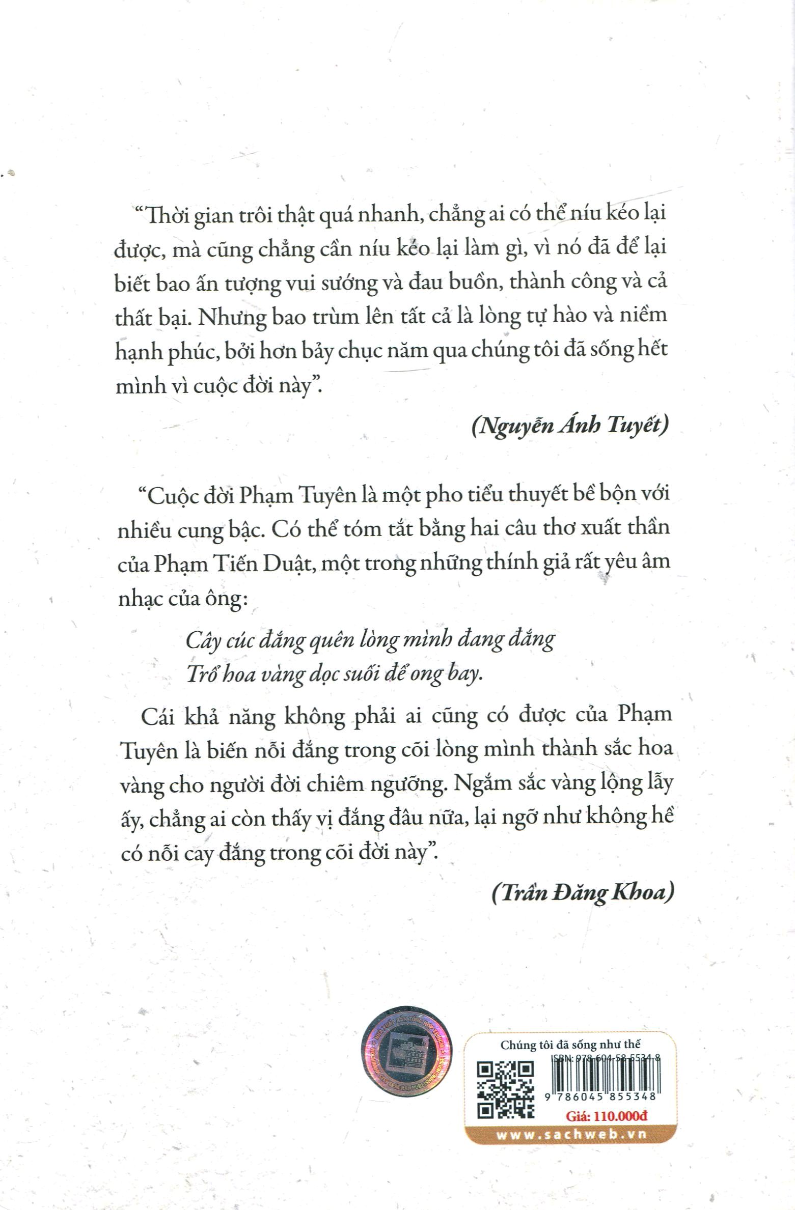 chúng tôi đã sống như thế - hồi ký của vợ chồng nhạc sĩ phạm tuyên - Ảnh 9