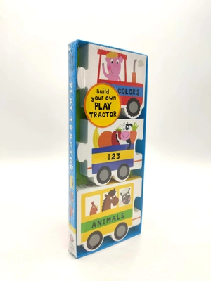 chunky set: play tractor: colors, 123, animals - Ảnh 4