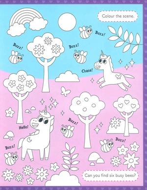 chunky window stickers - unicorns - Ảnh 4