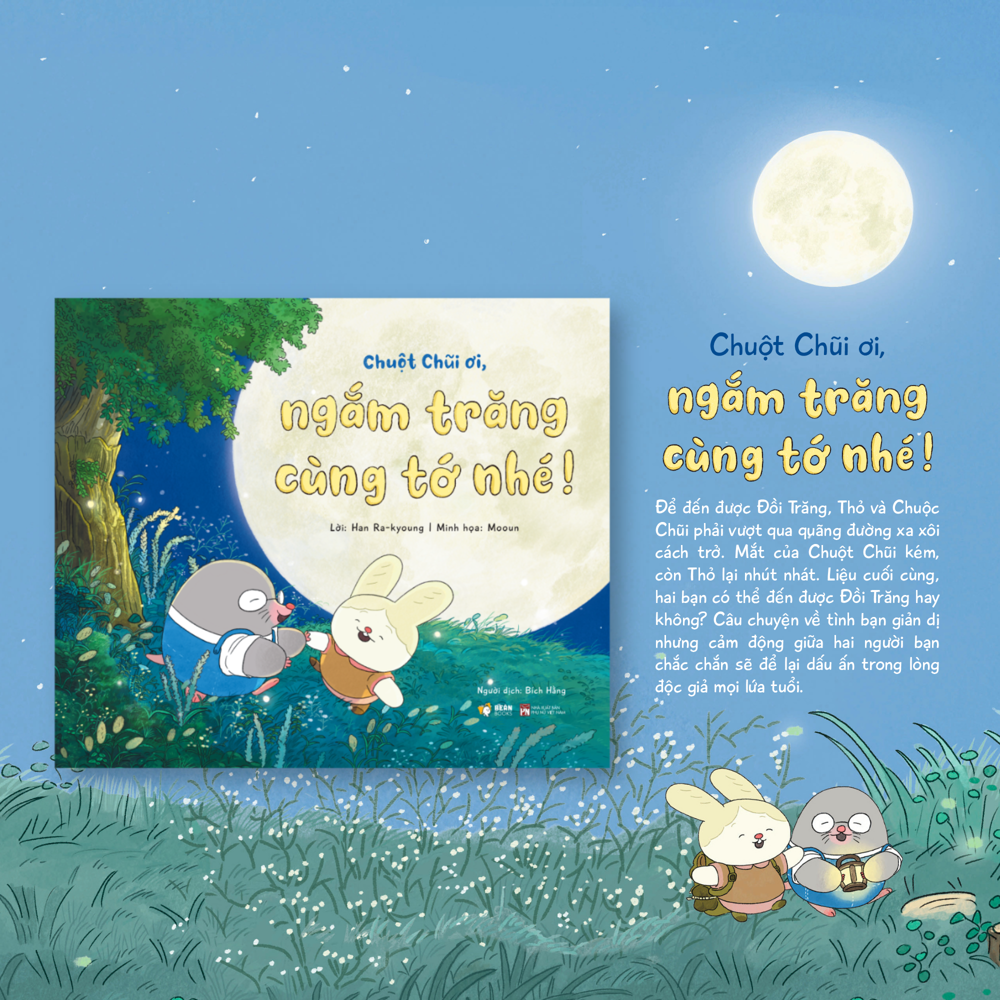 Chuột Chũi Ơi, Ngắm Trăng Cùng Tớ Nhé! - Ảnh 3