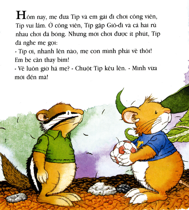 chuột típ - bỉm ơi, tạm biệt (tái bản 2022) - Ảnh 4