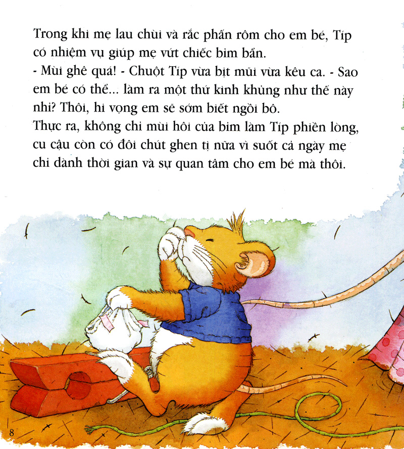 chuột típ - bỉm ơi, tạm biệt (tái bản 2022) - Ảnh 8