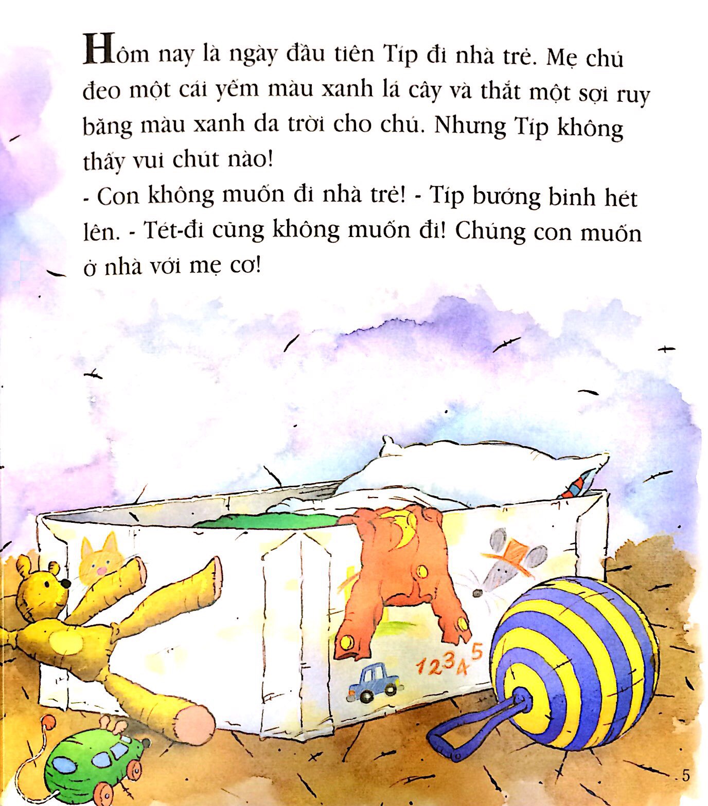 chuột típ không muốn đi nhà trẻ (tái bản 2022) - Ảnh 3