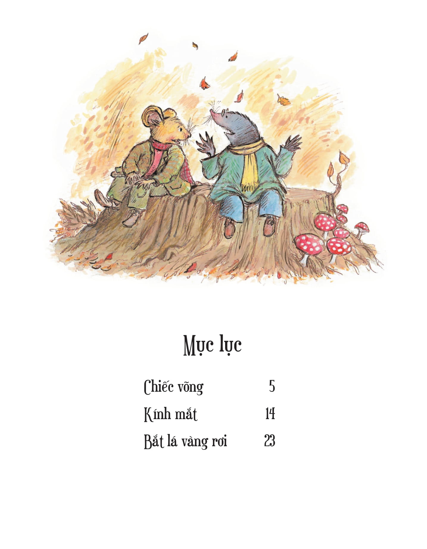 chuột và chũi - bắt lá vàng rơi - Ảnh 3