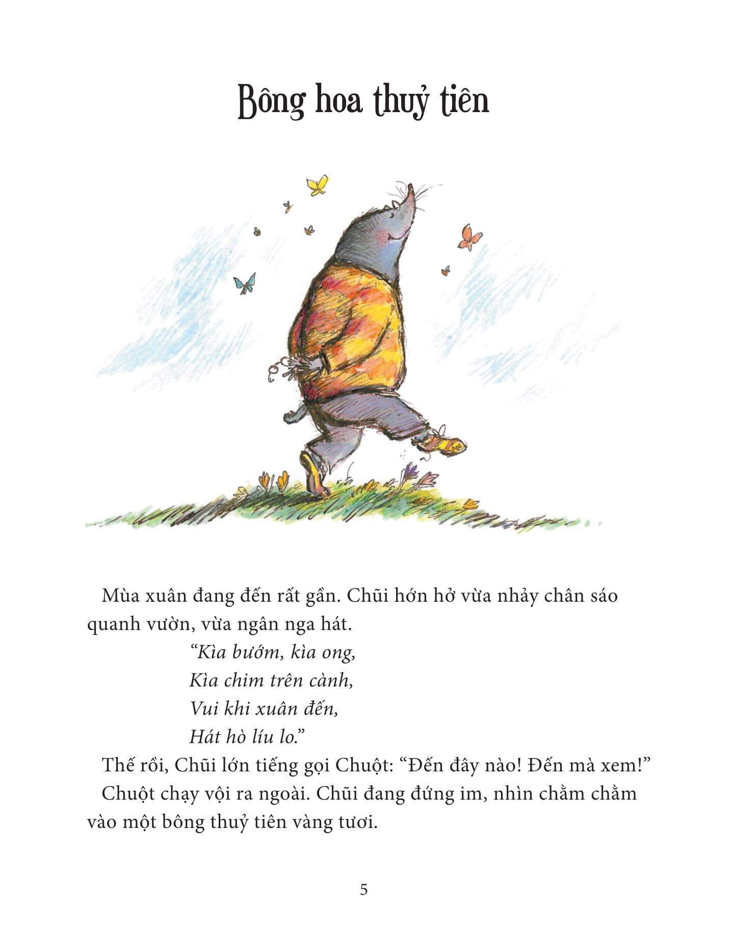 chuột và chũi - bông hoa thuỷ tiên - Ảnh 4