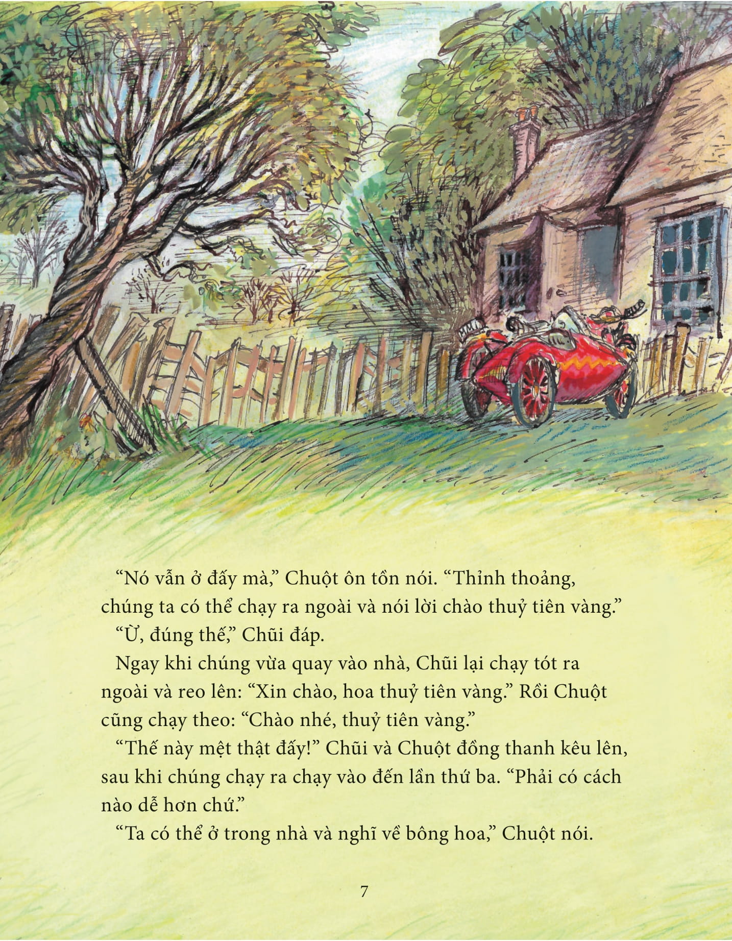 chuột và chũi - bông hoa thuỷ tiên - Ảnh 6