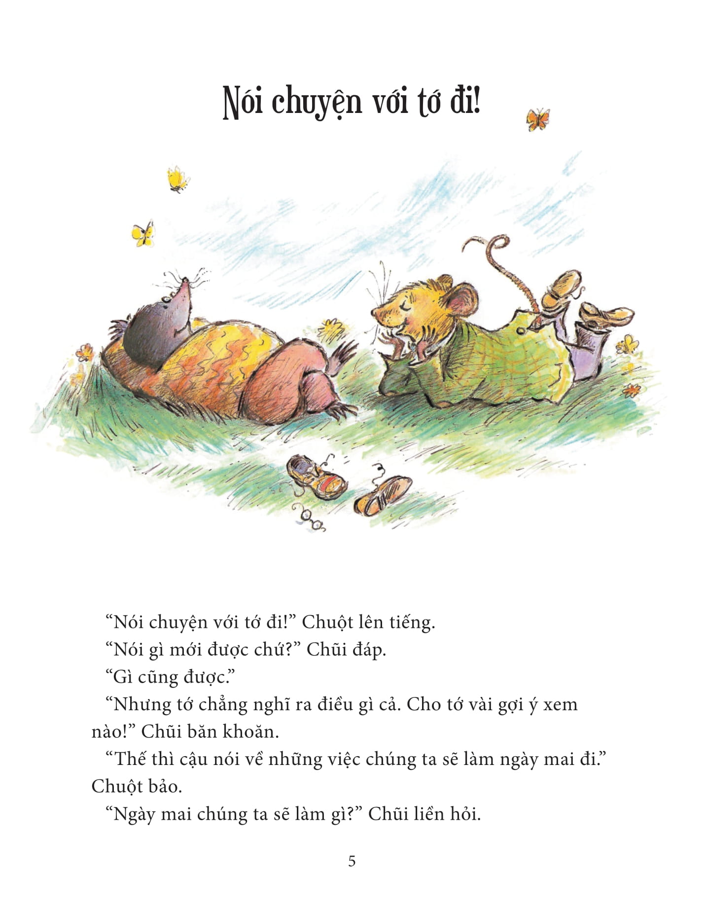 chuột và chũi - nói chuyện với tớ đi! - Ảnh 4