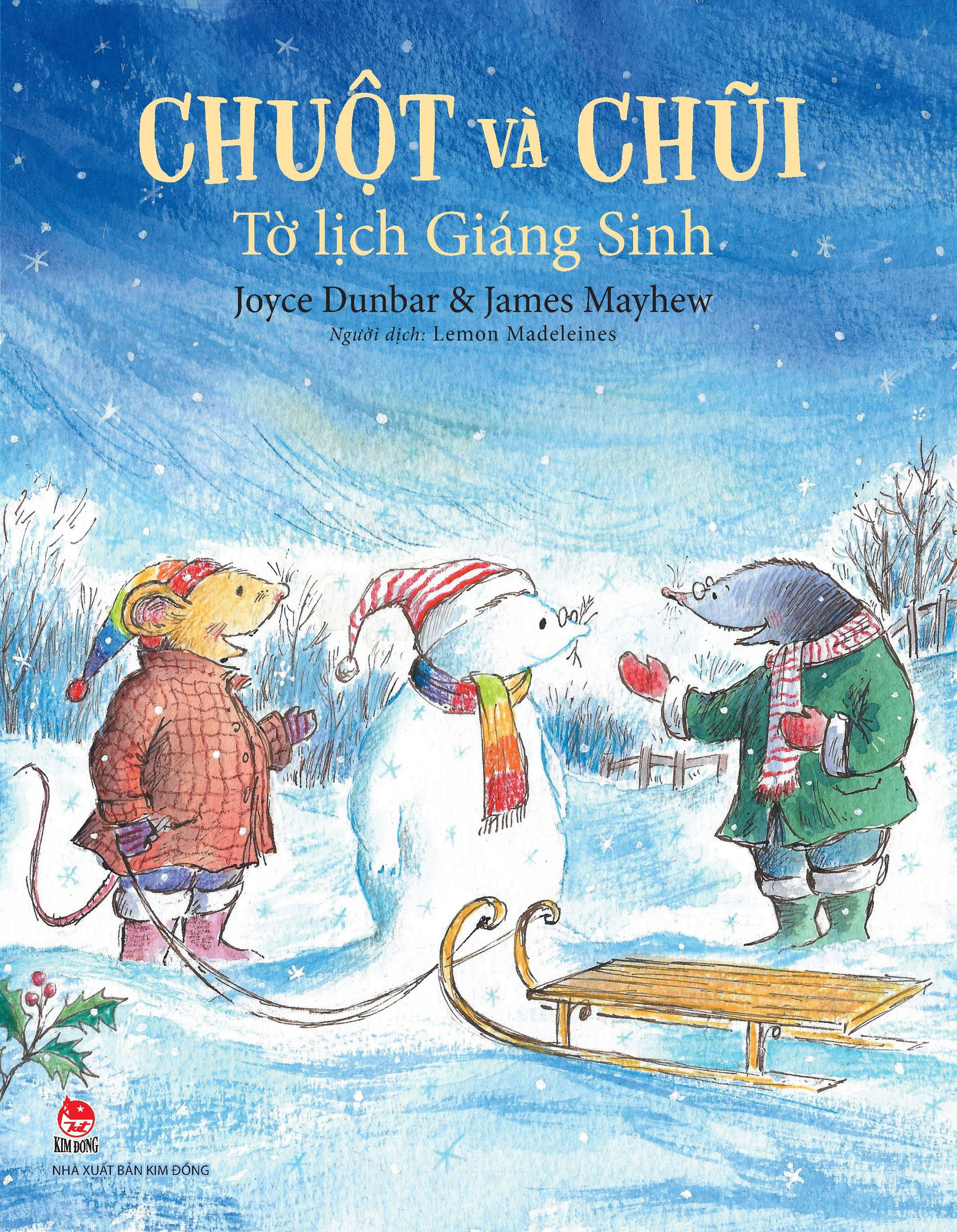 chuột và chũi - tờ lịch giáng sinh - Ảnh 2