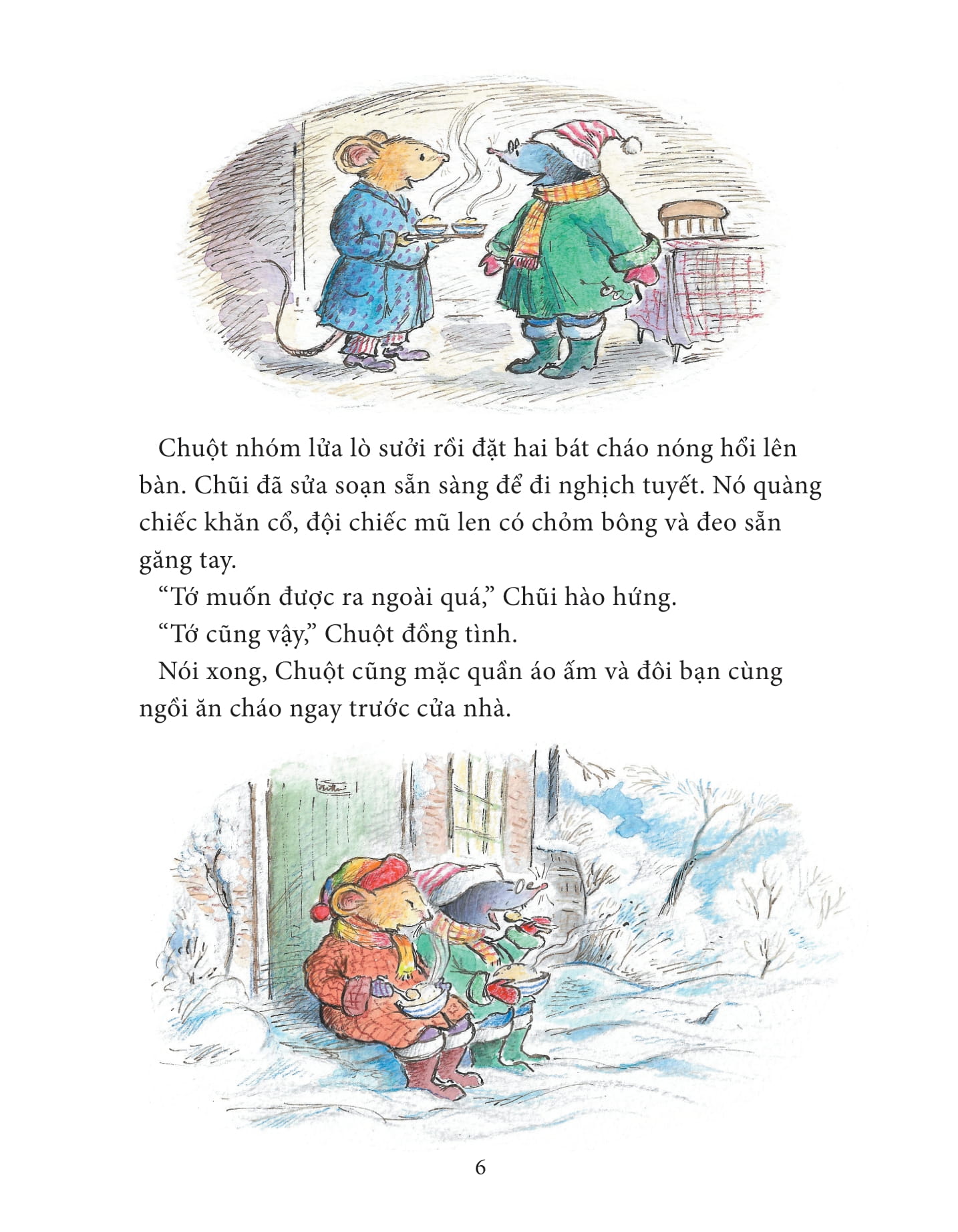 chuột và chũi - tờ lịch giáng sinh - Ảnh 5