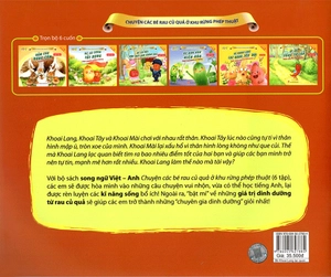 chuyện các bé rau củ quả ở khu rừng phép thuật - bé khoai lang lạc quan, yêu đời (song ngữ việt - anh) - Ảnh 3