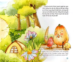 chuyện các bé rau củ quả ở khu rừng phép thuật - bé khoai lang lạc quan, yêu đời (song ngữ việt - anh) - Ảnh 8