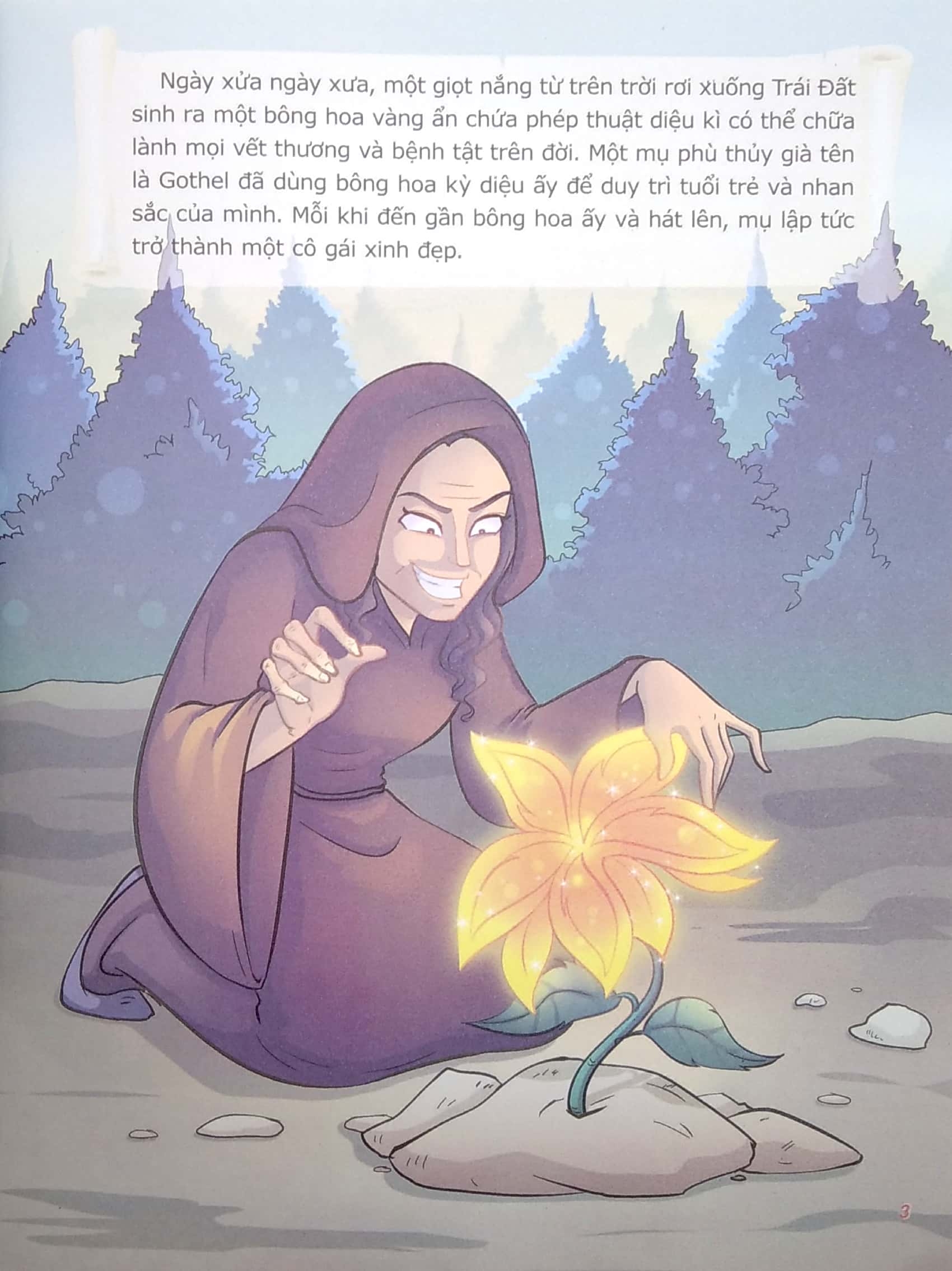 chuyện các nàng công chúa - công chúa tóc mây - Ảnh 3