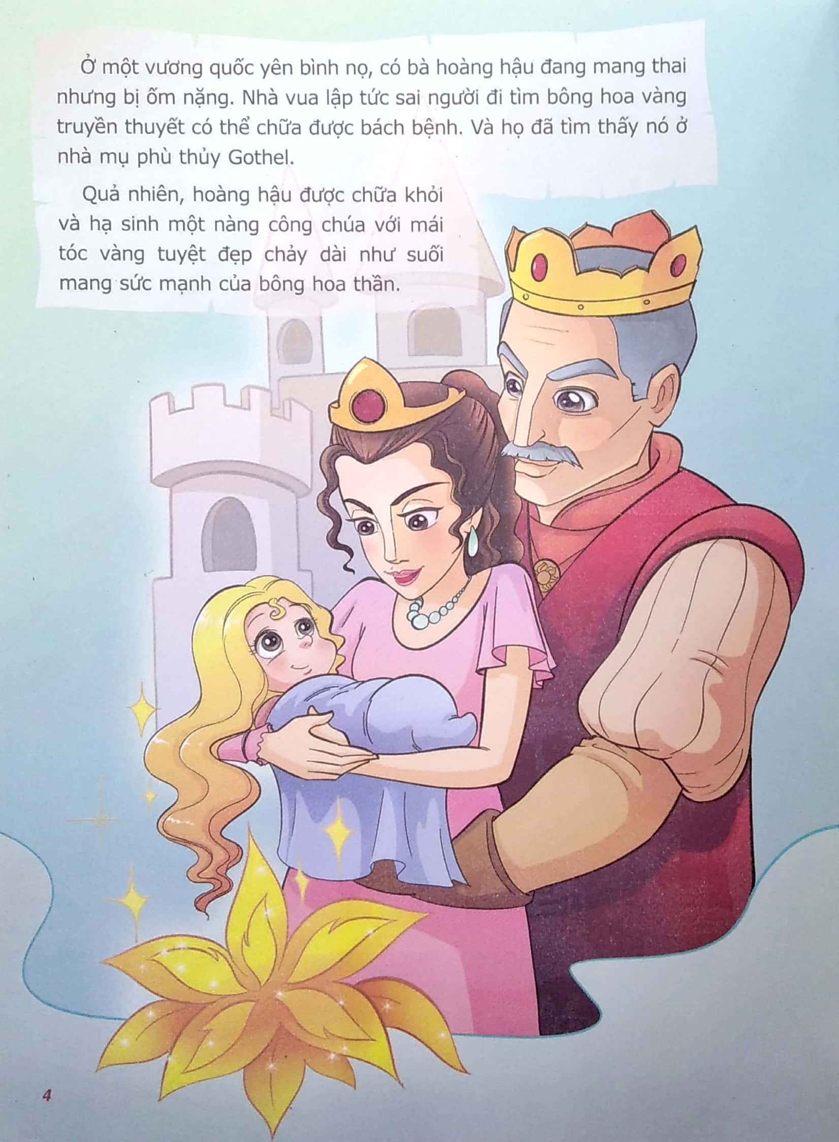 chuyện các nàng công chúa - công chúa tóc mây - Ảnh 4