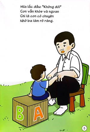 chuyện cha con - con khóc cũng được, ba nhỉ? - Ảnh 6