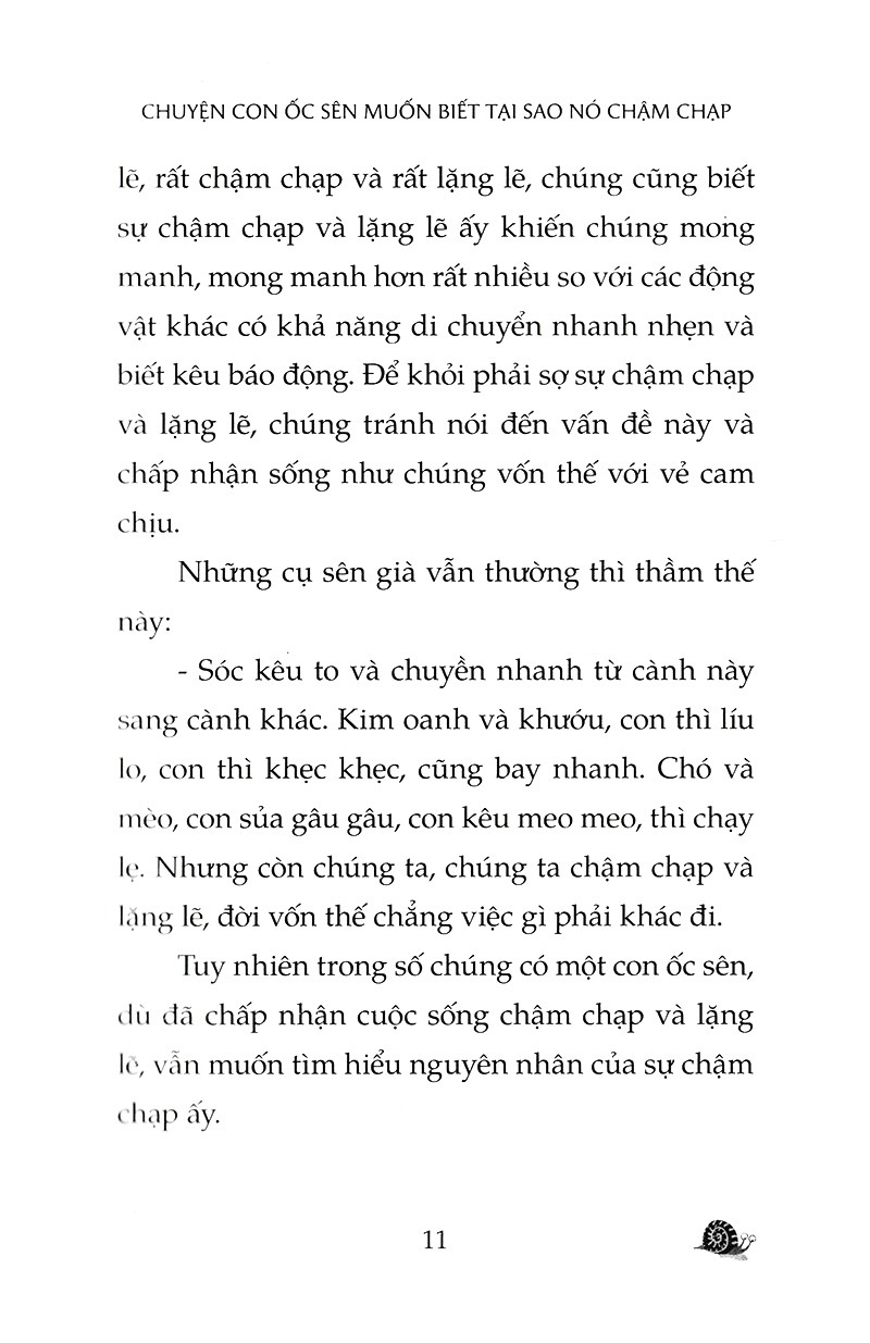 Chuyện Con Ốc Sên Muốn Biết Tại Sao Nó Chậm Chạp (Tái Bản 2025) - Ảnh 7