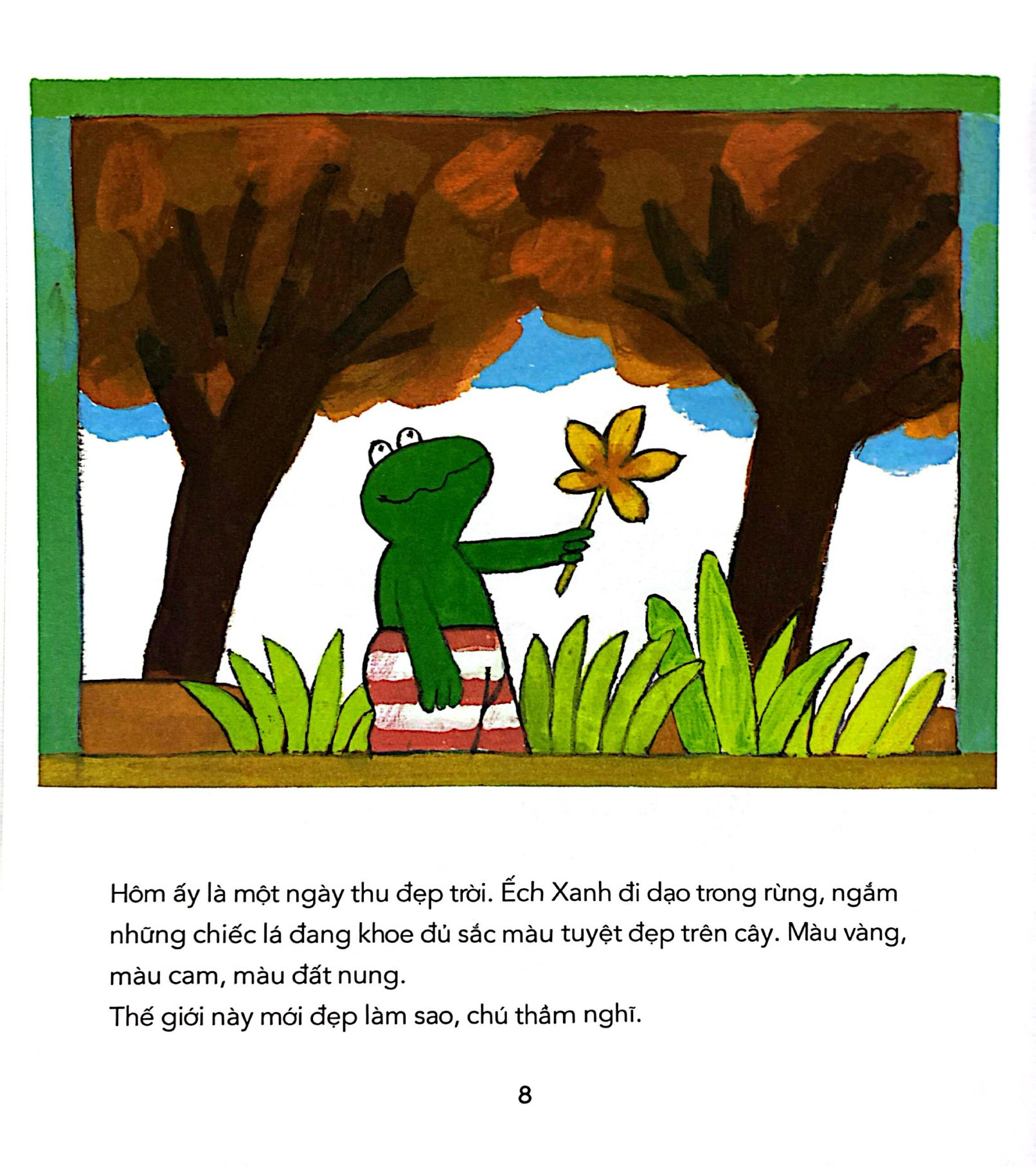 chuyện của ếch xanh - ếch xanh có bạn mới - Ảnh 3