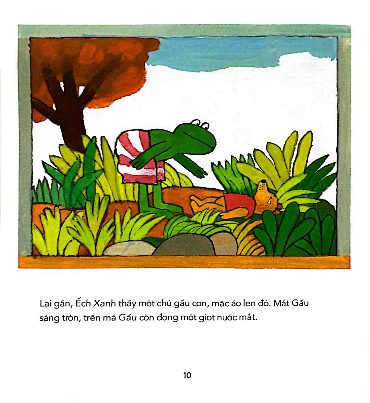 chuyện của ếch xanh - ếch xanh có bạn mới - Ảnh 5