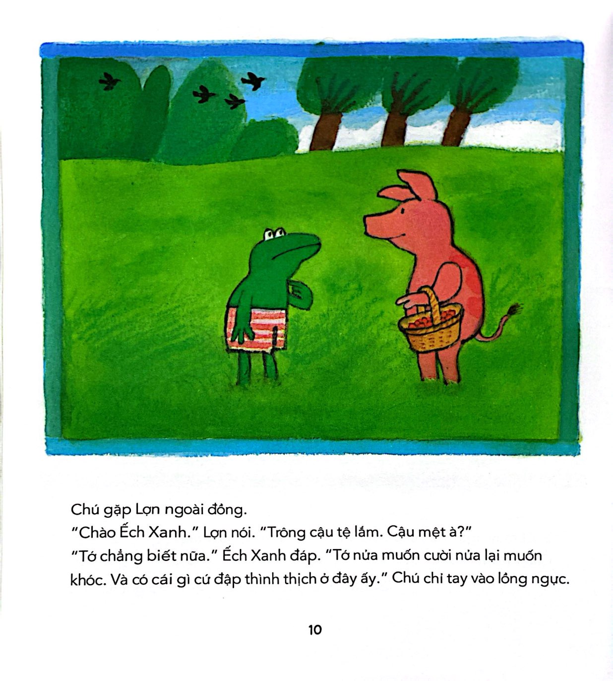 chuyện của ếch xanh - ếch xanh đang yêu - Ảnh 5