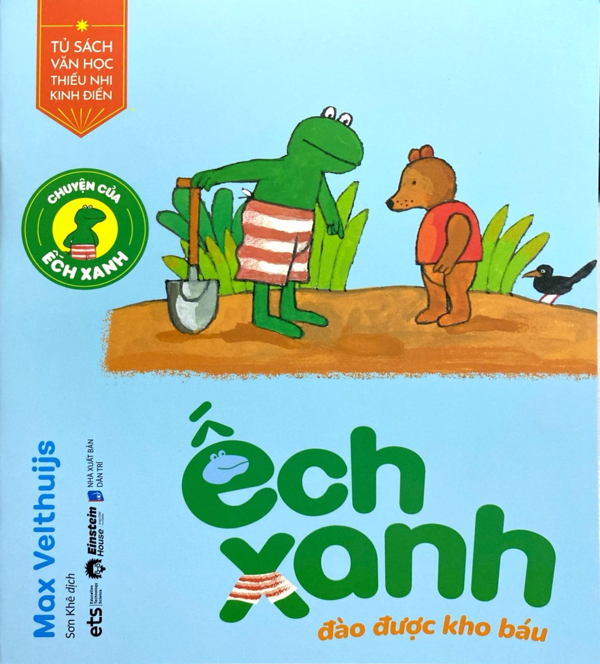 chuyện của ếch xanh - ếch xanh đào được kho báu - Ảnh 2