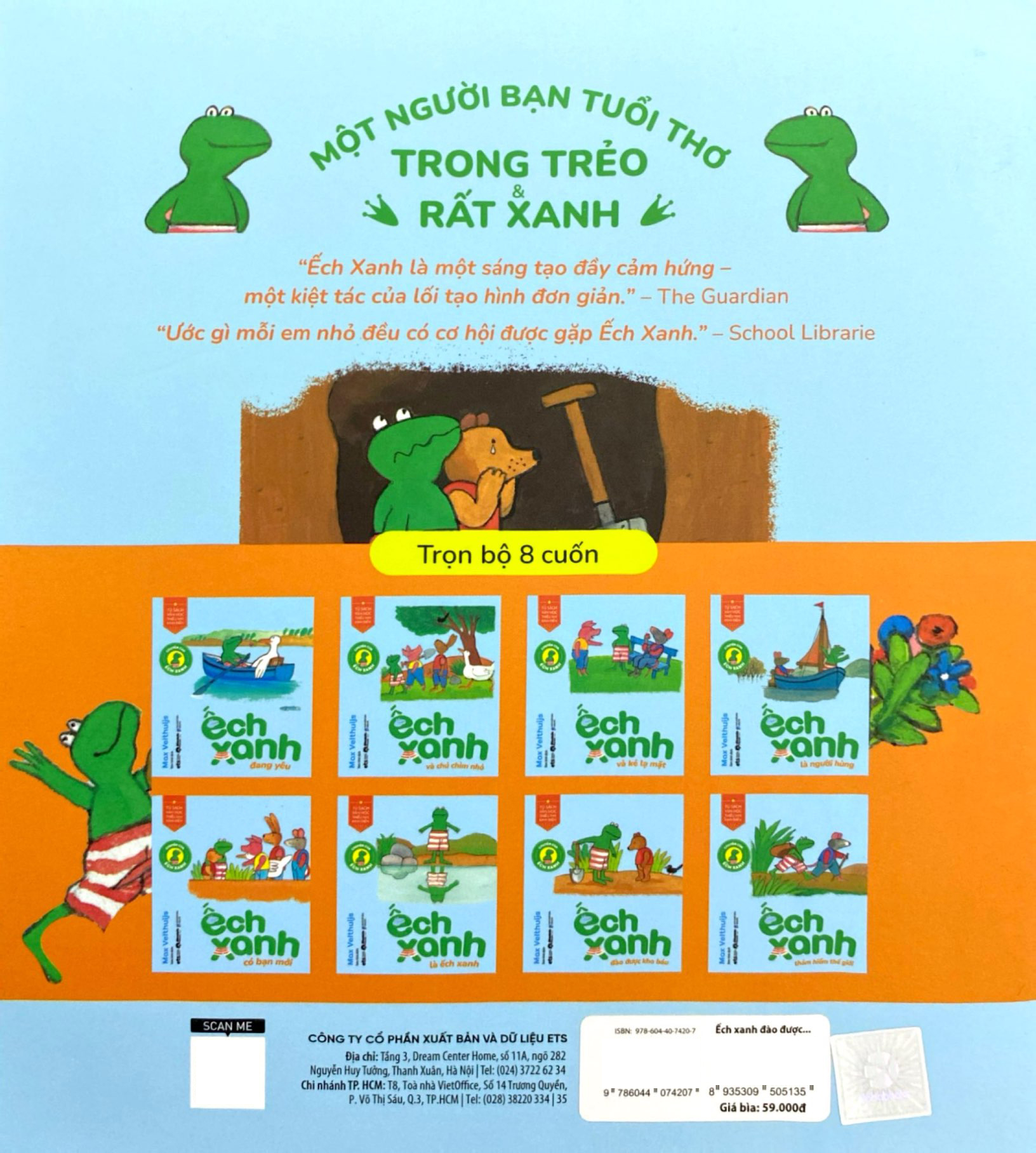 chuyện của ếch xanh - ếch xanh đào được kho báu - Ảnh 7