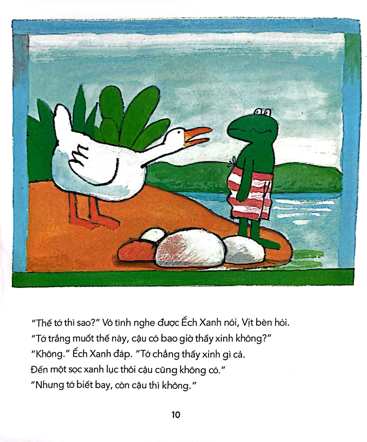 chuyện của ếch xanh - ếch xanh là ếch xanh - Ảnh 4