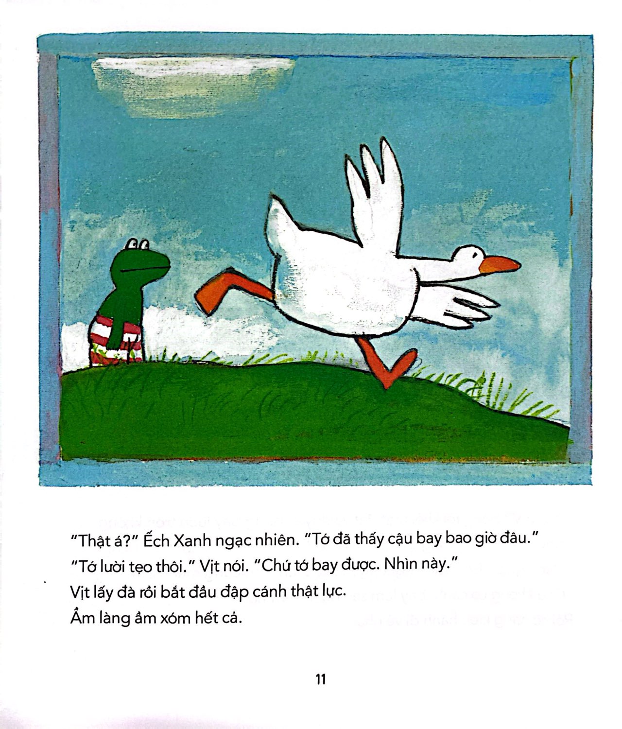 chuyện của ếch xanh - ếch xanh là ếch xanh - Ảnh 5