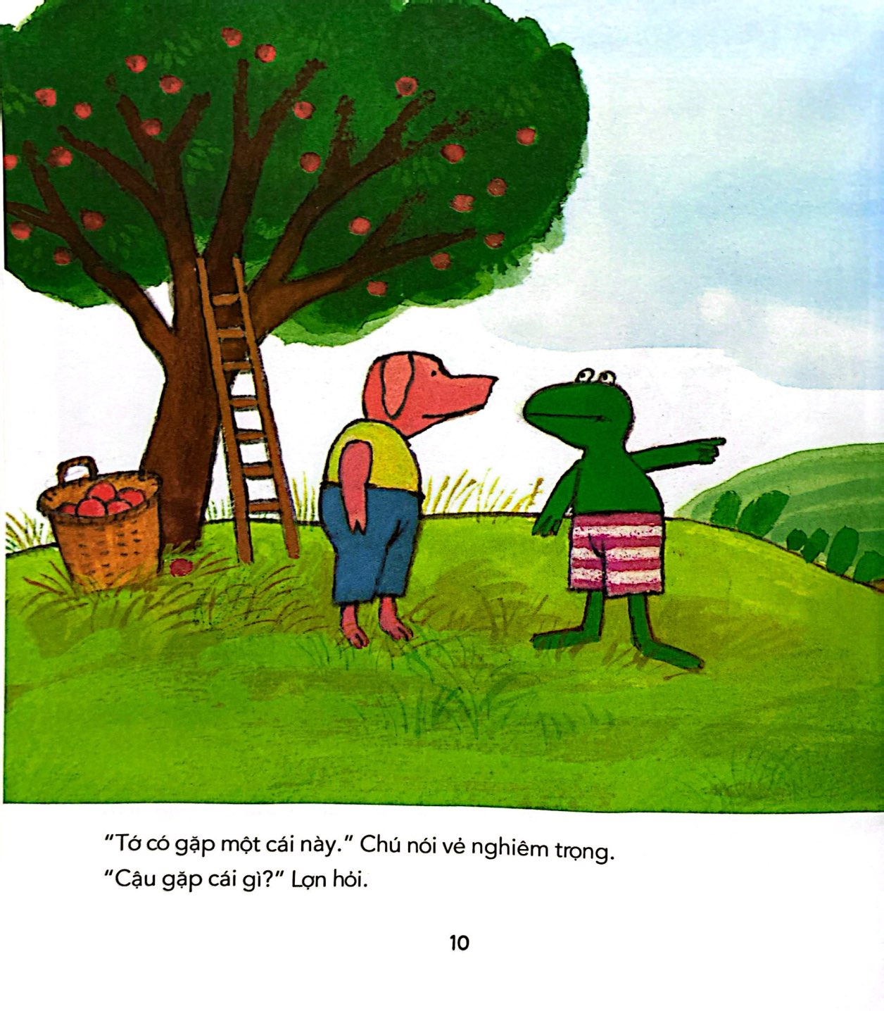 chuyện của ếch xanh - ếch xanh và chú chim nhỏ - Ảnh 5