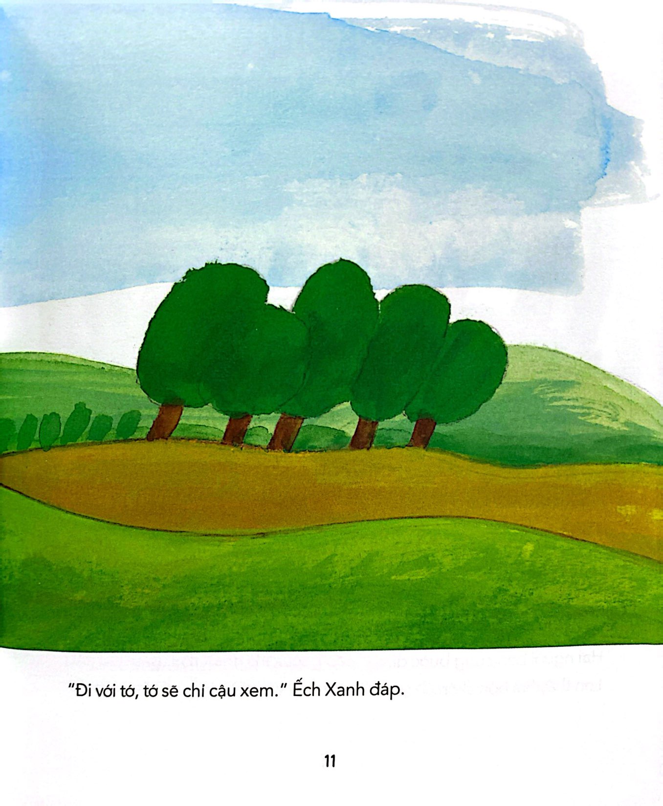 chuyện của ếch xanh - ếch xanh và chú chim nhỏ - Ảnh 6