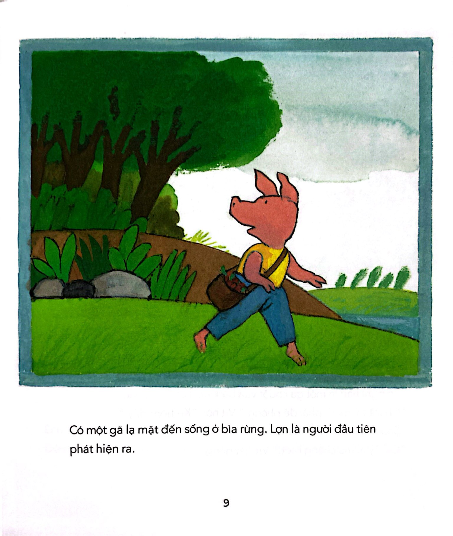 chuyện của ếch xanh - ếch xanh và kẻ lạ mặt - Ảnh 3