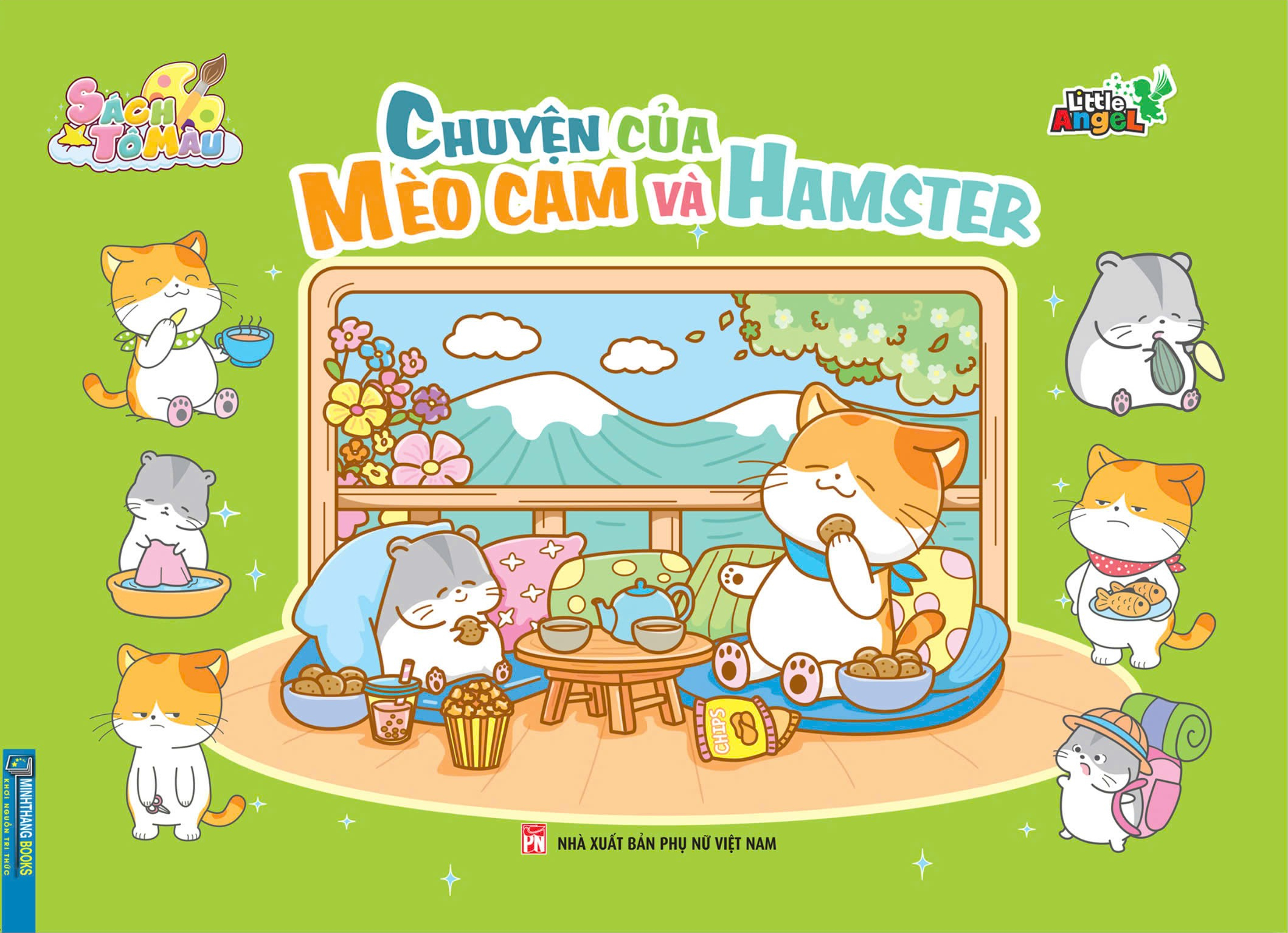 chuyện của mèo cam và hamster - Ảnh 2