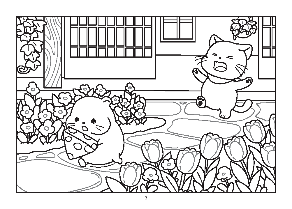 chuyện của mèo cam và hamster - Ảnh 5