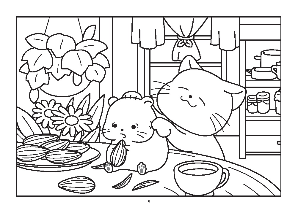 chuyện của mèo cam và hamster - Ảnh 7