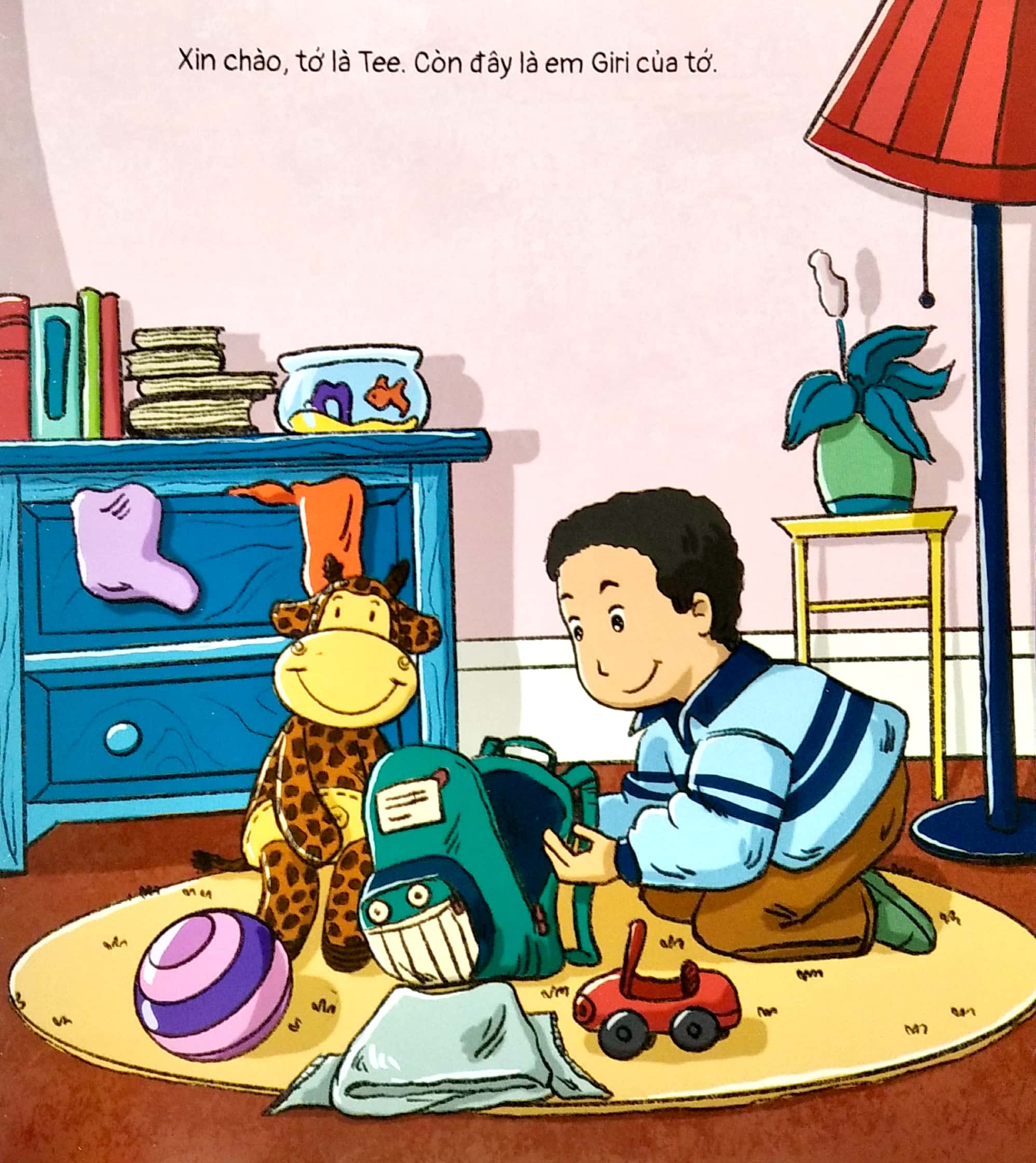 chuyện của tee và giri - ngày đầu tiên đi học - Ảnh 4