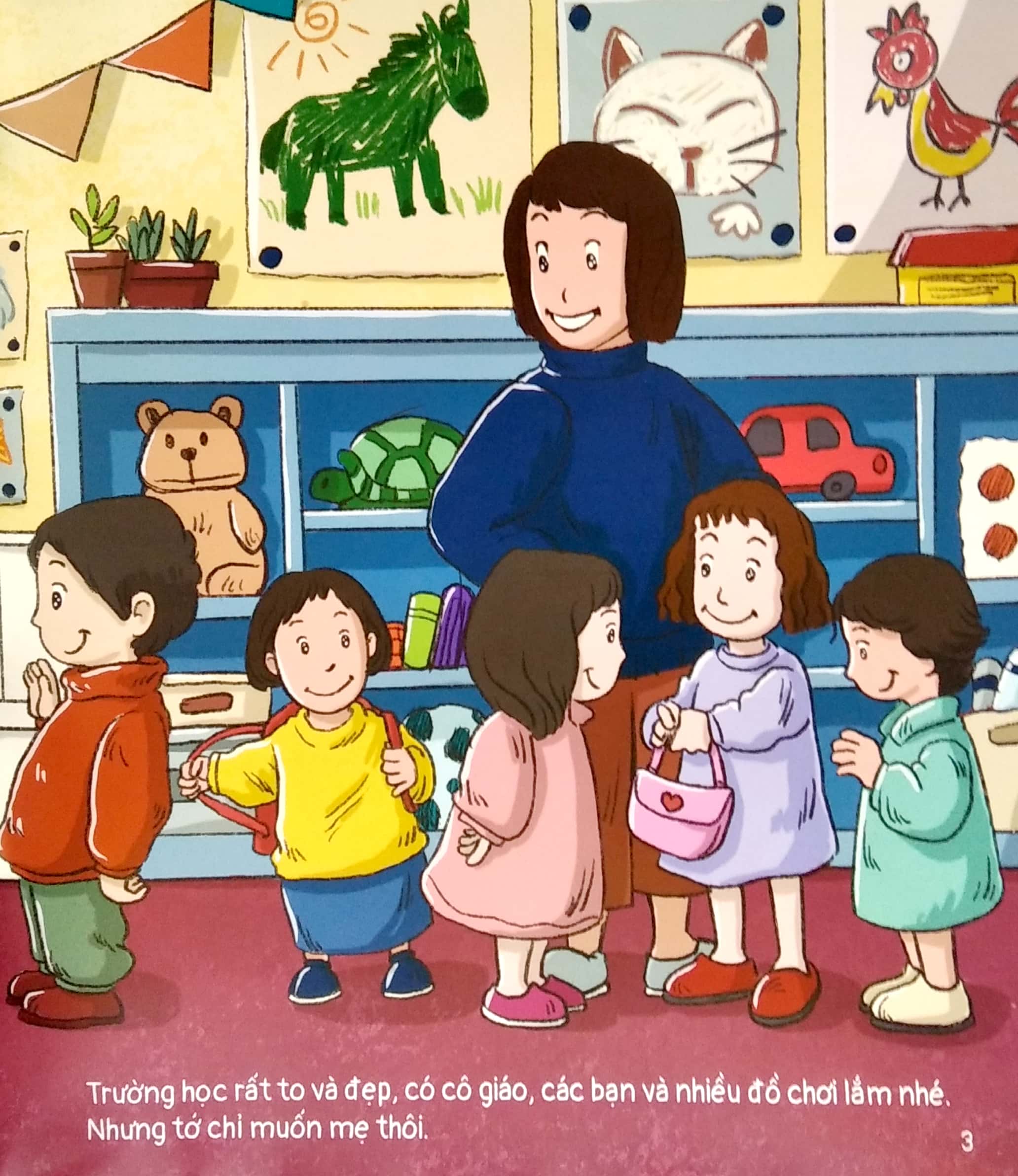 chuyện của tee và giri - ngày đầu tiên đi học - Ảnh 6