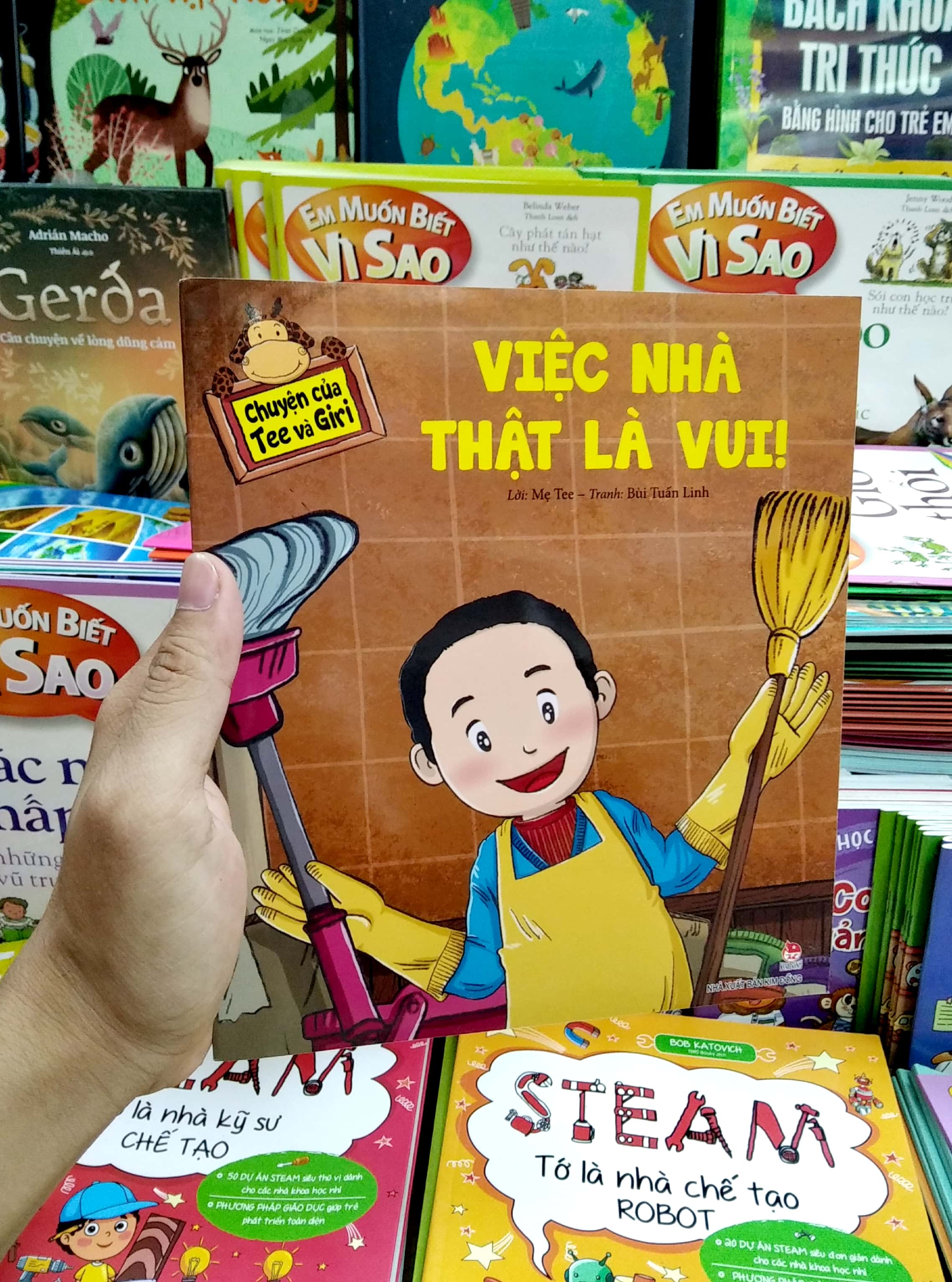 chuyện của tee và giri - việc nhà thật là vui! - Ảnh 2